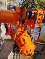 Tecle eléctrico Industrial con carro, 1 Tonelada, 380 Volts, Levante 6 metros, Velocidad 7.0 mt/min,